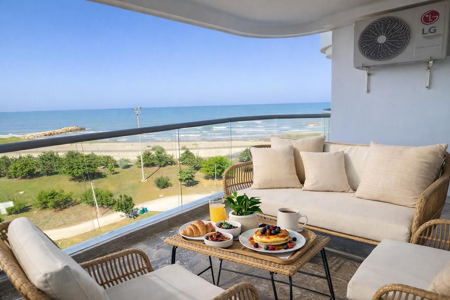 Apartamento Con Vista Al Mar Cerca Del Aeropuerto