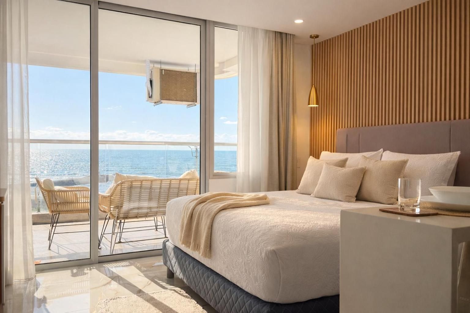 Apartamento Con Vista Al Mar Cerca Del Aeropuerto *
