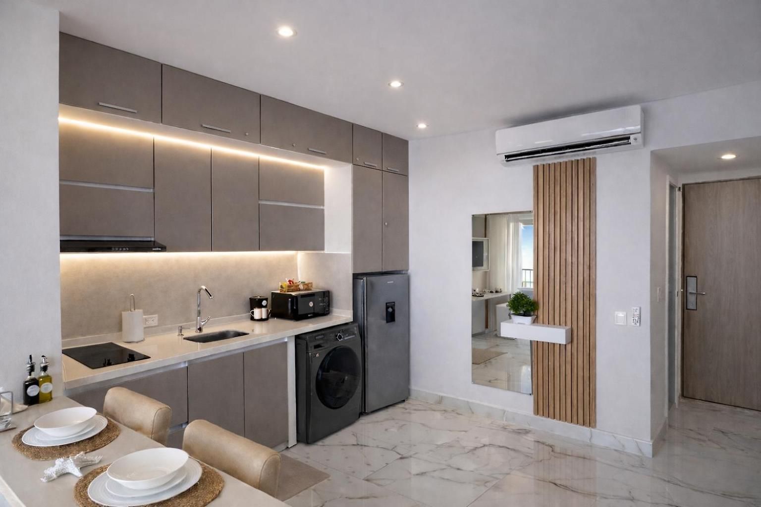 Apartamento Con Vista Al Mar Cerca Del Aeropuerto