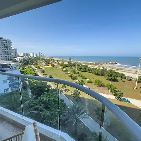 Con Vista Al Mar Cerca Del Aeropuerto Apartamento Cartagena