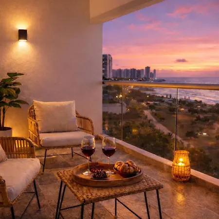Con Vista Al Mar Cerca Del Aeropuerto Cartagena