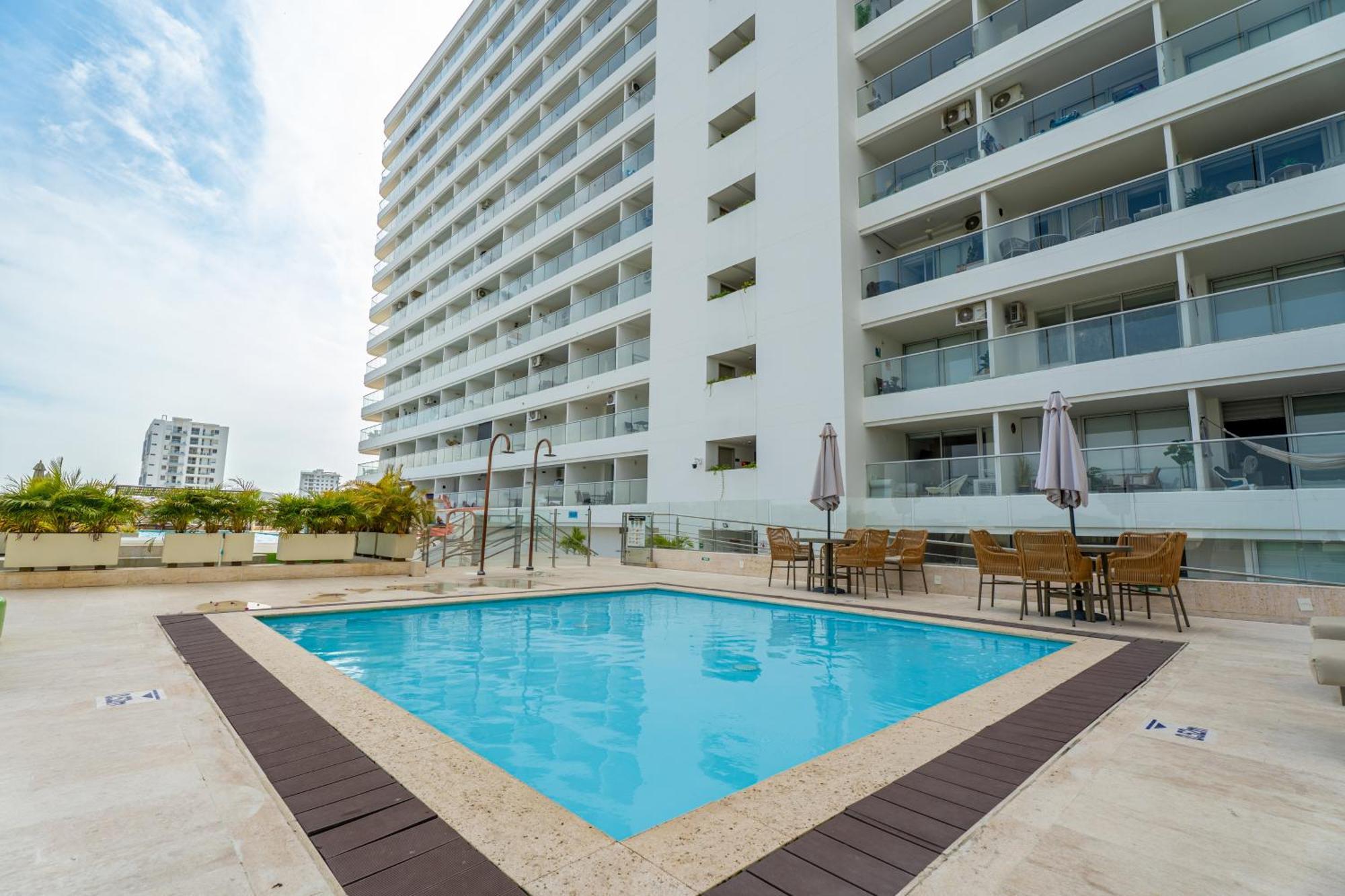 Con Vista Al Mar Cerca Del Aeropuerto Apartment Cartagena